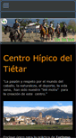 Mobile Screenshot of centrohipicotietar.com